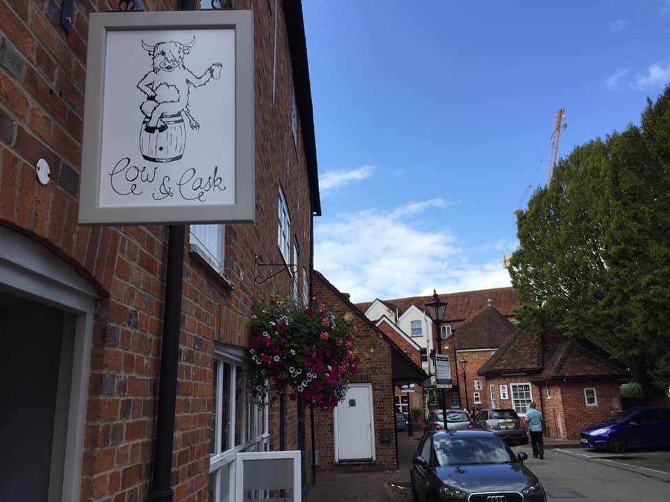 newbury cow and cask